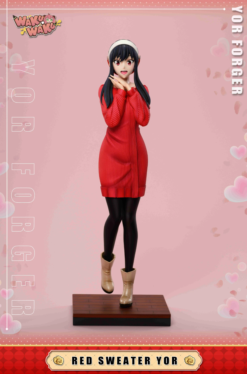 【In stock】Red Sweater Yor-WakuWaku Studio