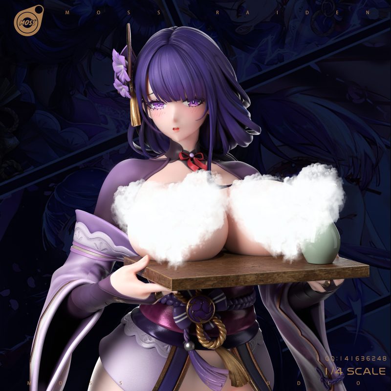 【Pre-sale】1/4 Scale Wine Serving Raiden Shogun-Genshin Impact-MOSS Studio