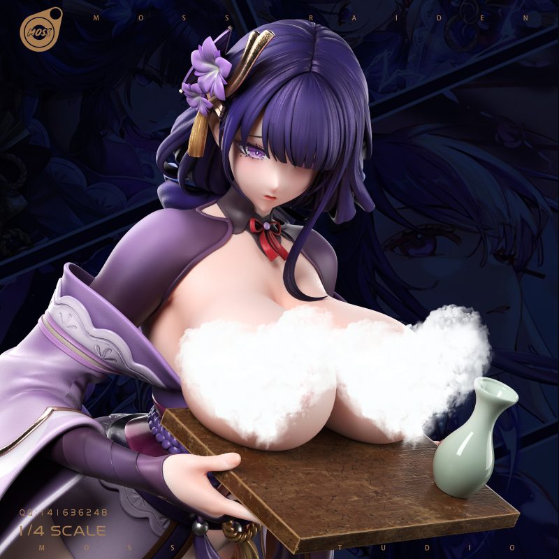 【Pre-sale】1/4 Scale Wine Serving Raiden Shogun-Genshin Impact-MOSS Studio
