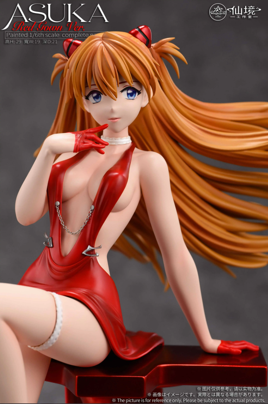 【Pre-sale】1/6 Scale Dress Girl Asuka Langley Soryu-EVA-Wonderland Studio