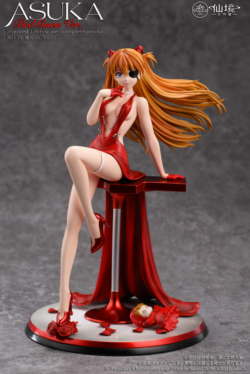 【Pre-sale】1/6 Scale Dress Girl Asuka Langley Soryu-EVA-Wonderland Studio