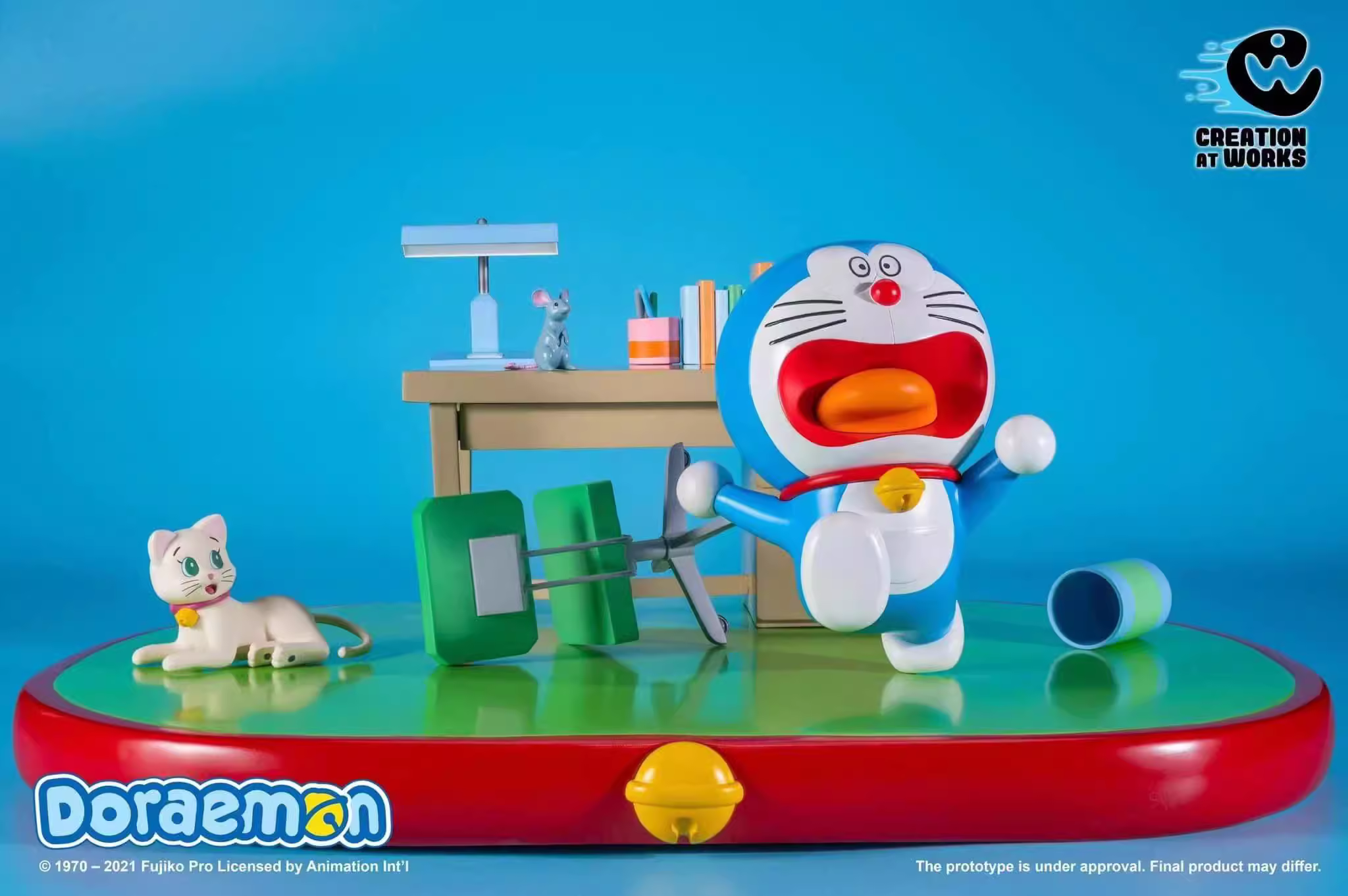 【In stock】1/6 Scale Doraemon & Gouta Takeshi-Doraemon-Creation At Works Collectibles