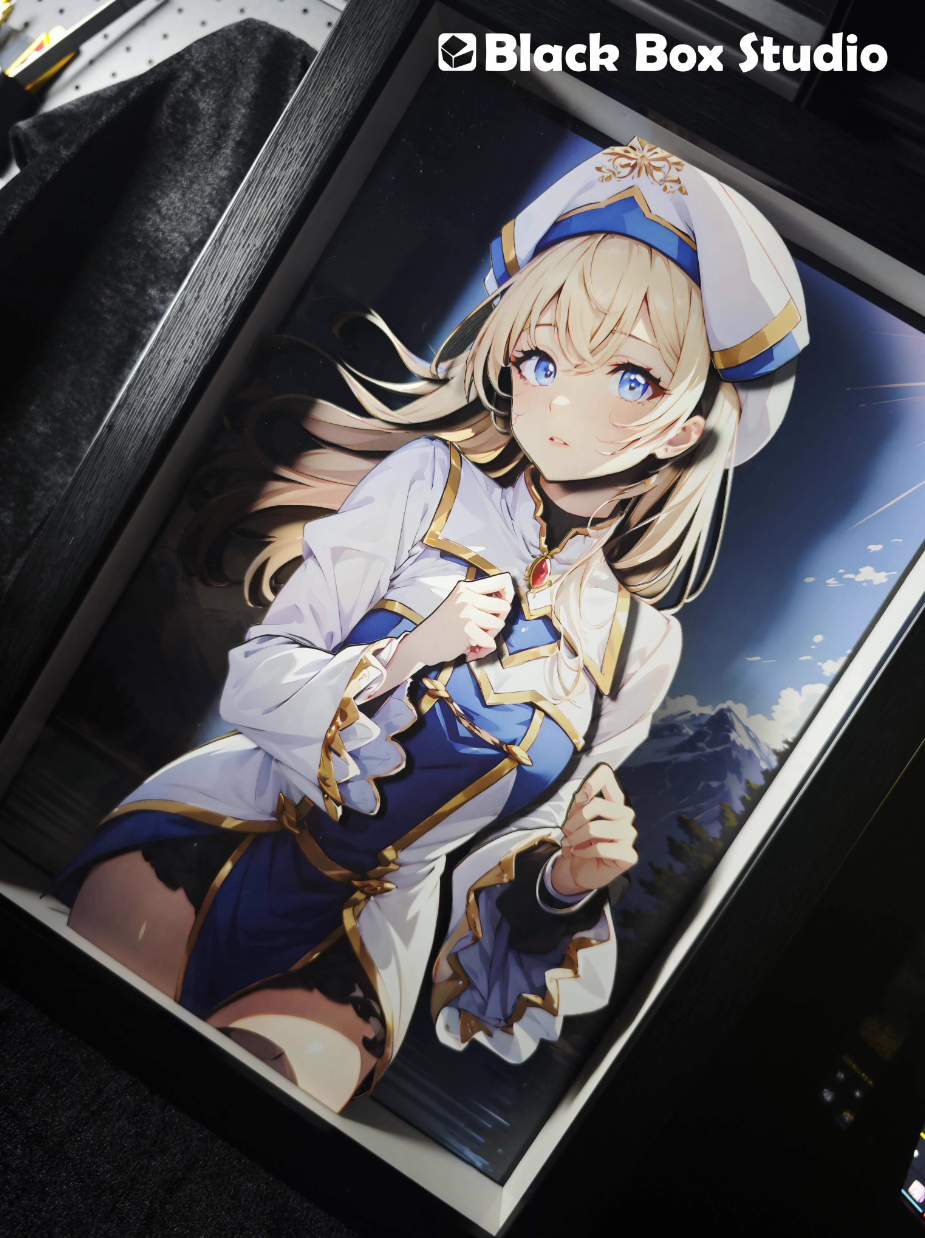 【In stock】Decorative Painting of Female Priestess-Goblin Slayer-Black Box Studio