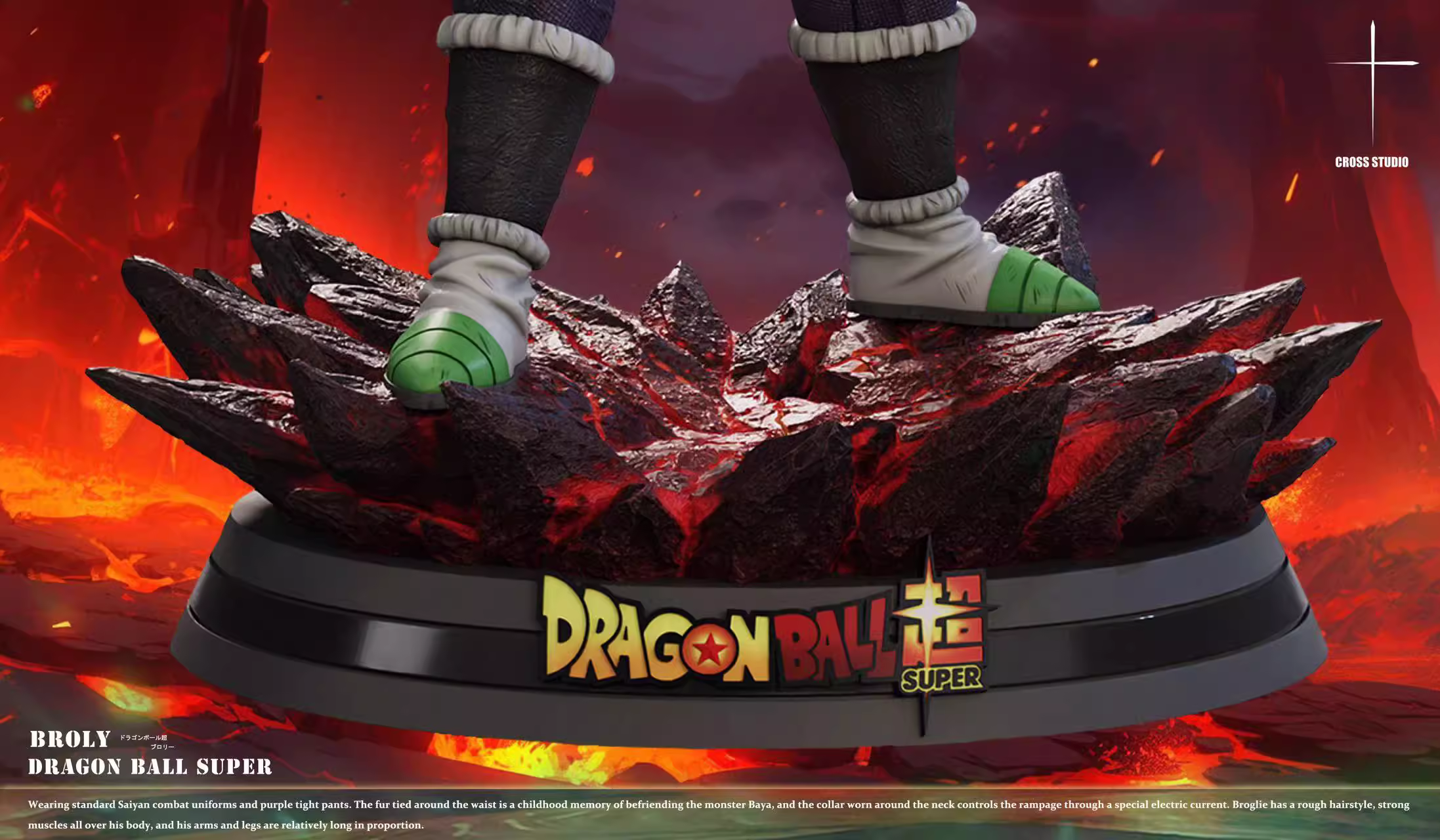 【Pre-sale】1/6 Scale FULL POWER Broly-Cross Studio