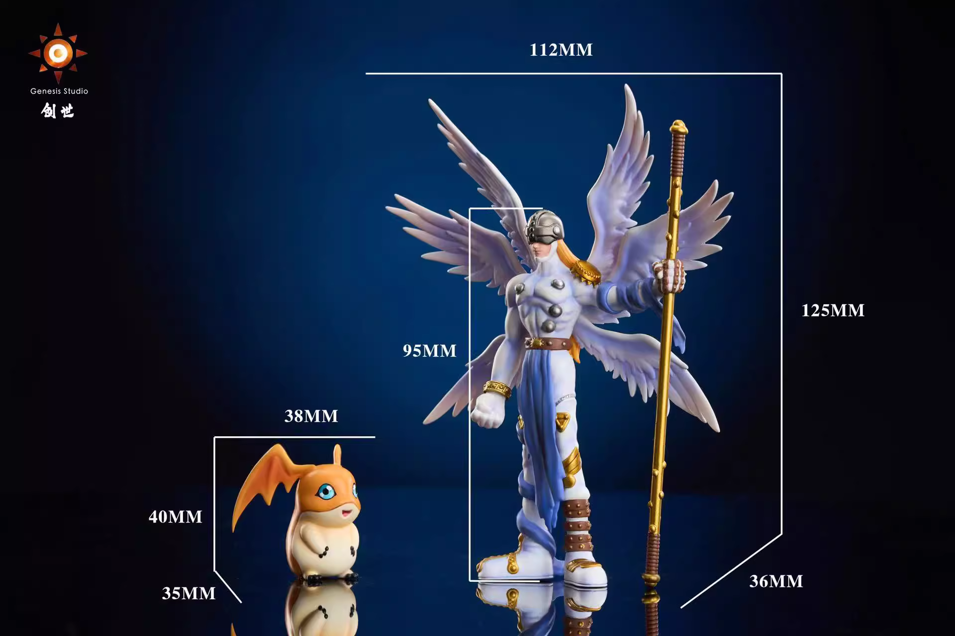 【Pre-sale】Angemon & Patamon-Digimon Adventure-Genesis Studio