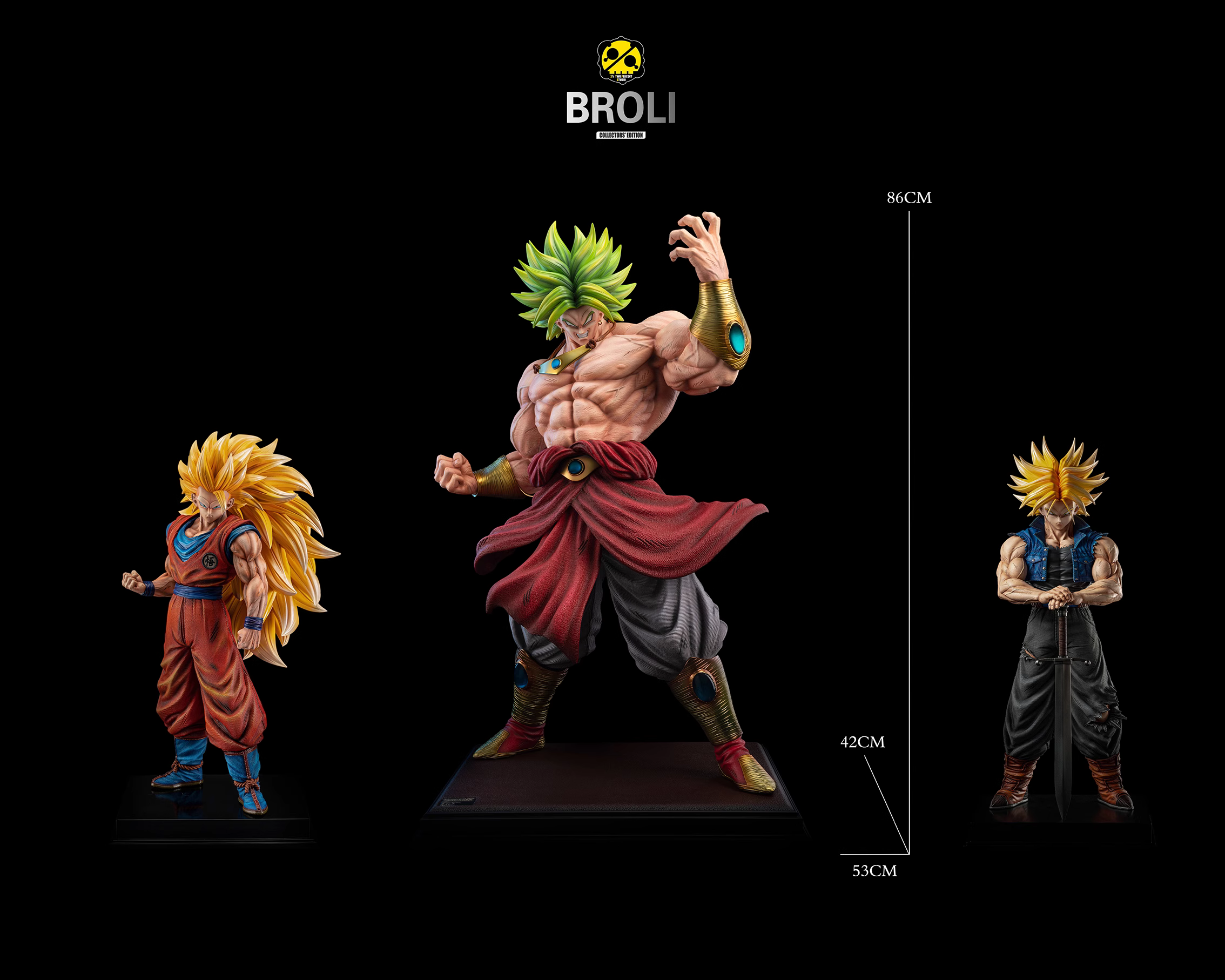 【Pre-sale】1/4 Scale Broly-2% Studio