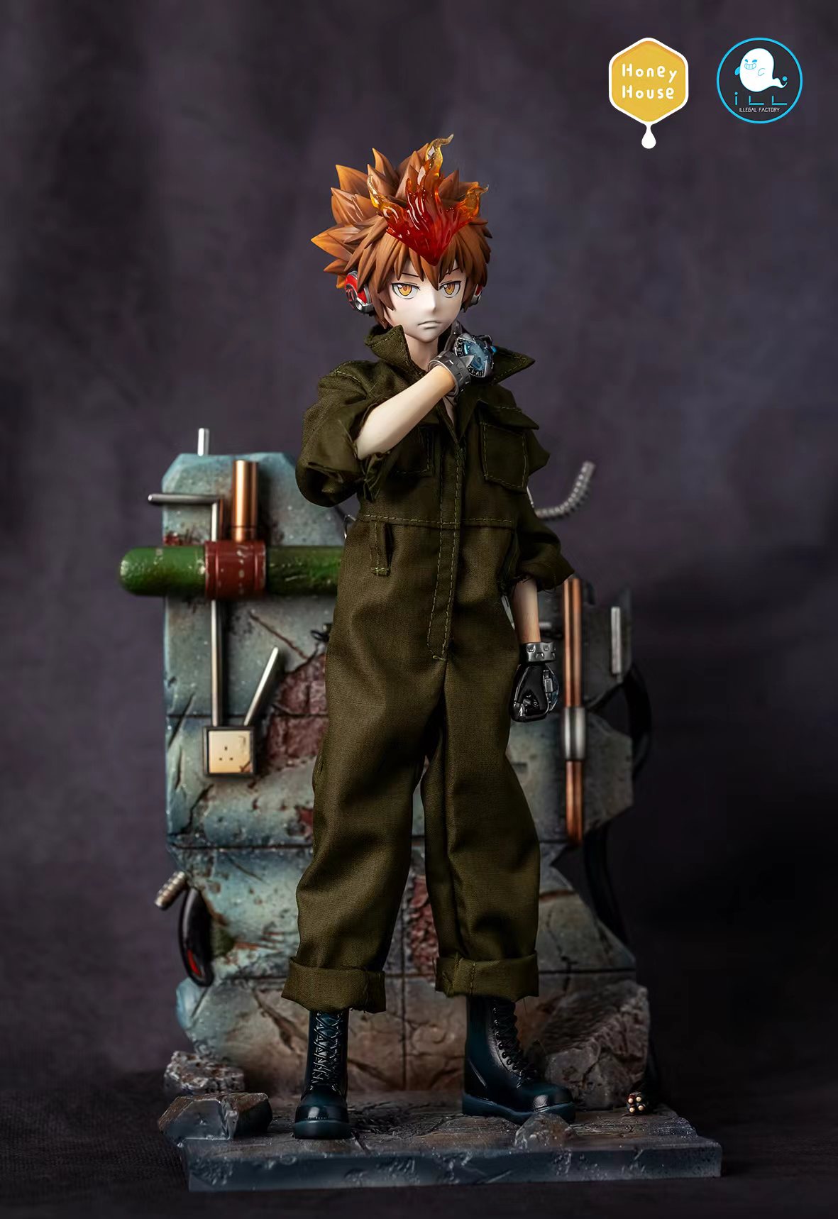 【Sold out】Work Cloth Rabbit Sawada Tsunayoshi-HITMAN REBORN!-Honey House Studio & Illegal Factory Studio