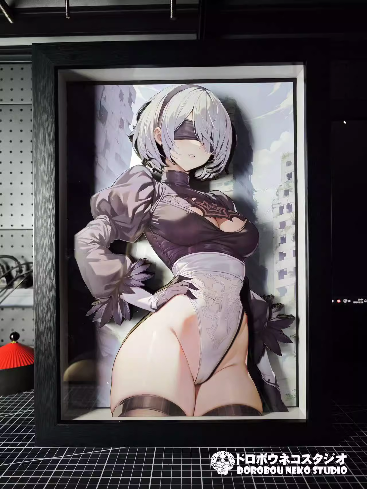 【In stock】DSMG-080Decorative Painting of 2B-NieR:Automata-Dorobou Neko Studio