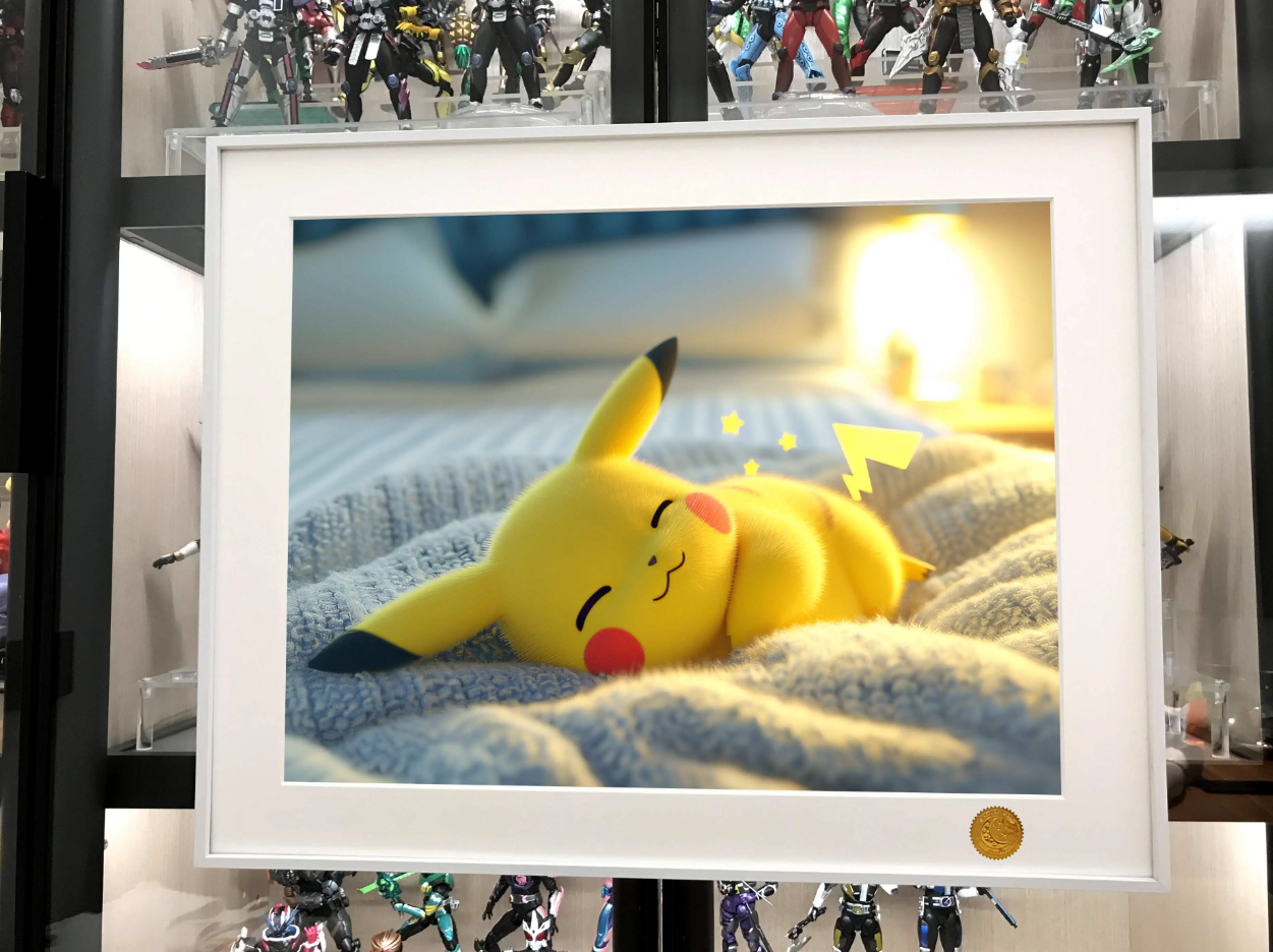 【Pre-sale】Decorative Painting of Sleeping Pikachu-Pokemon-XingKong Studio