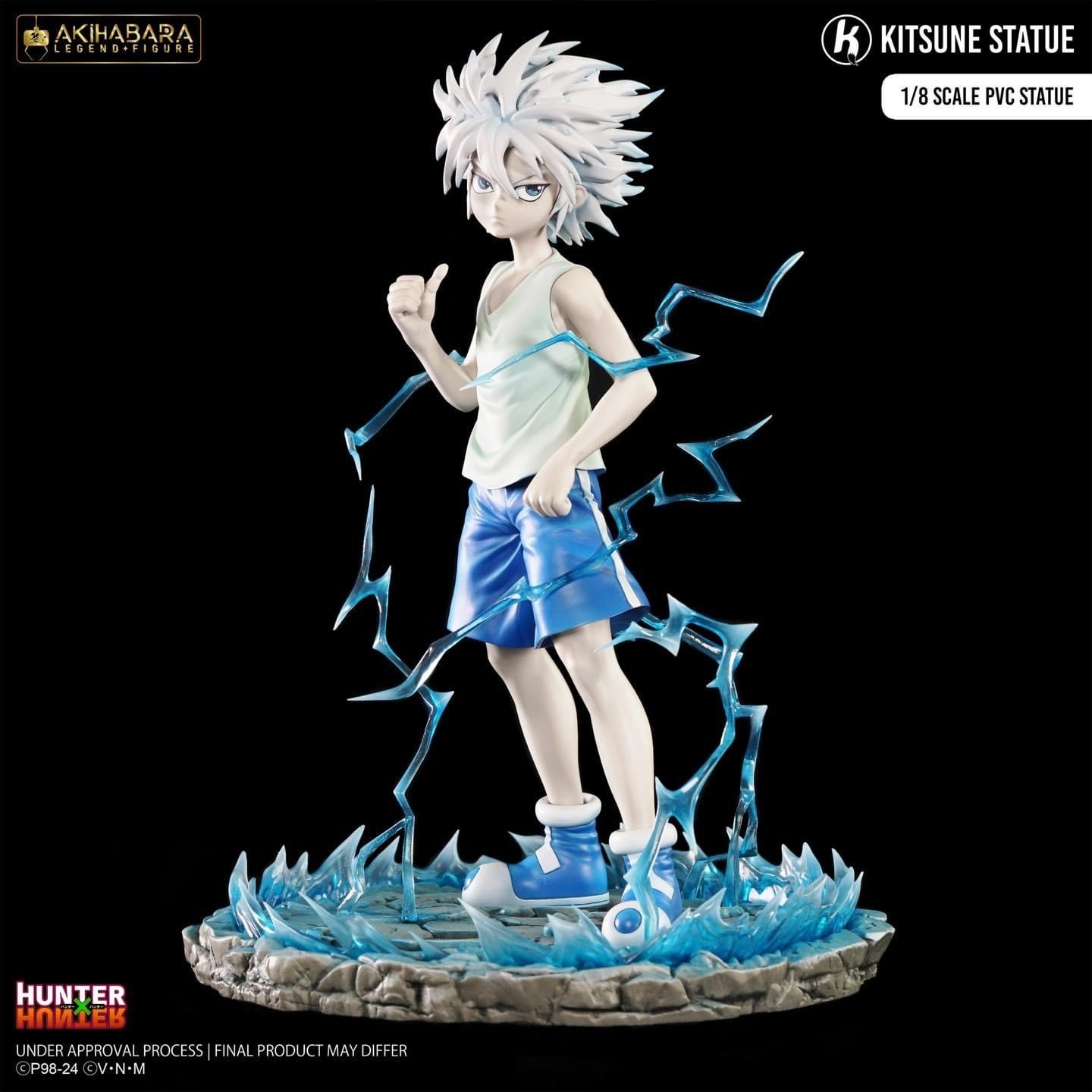 【Pre-sale】1/8 Scale Killua Zoldyck-HUNTER X HUNTER-Kitsune Statue