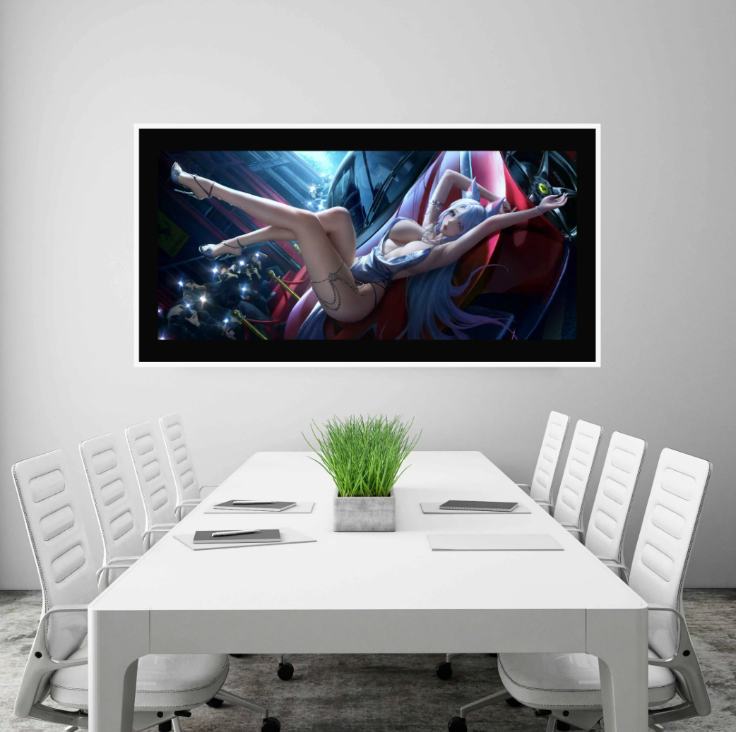 【In stock】Decorative Painting of Auto Salon Girls Kal'tsit-Arknights-GKMJZ Studio