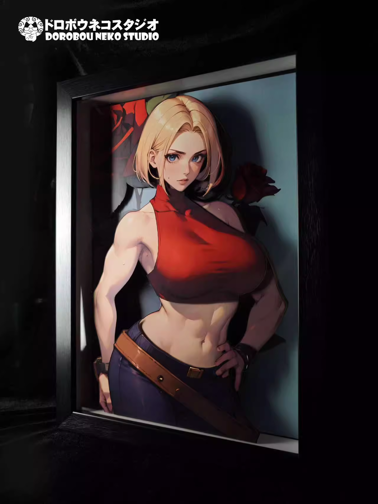 【In stock】DSMG-084 Decorative Painting of Blue Mary-The King Of Fighters-Dorobou Neko Studio