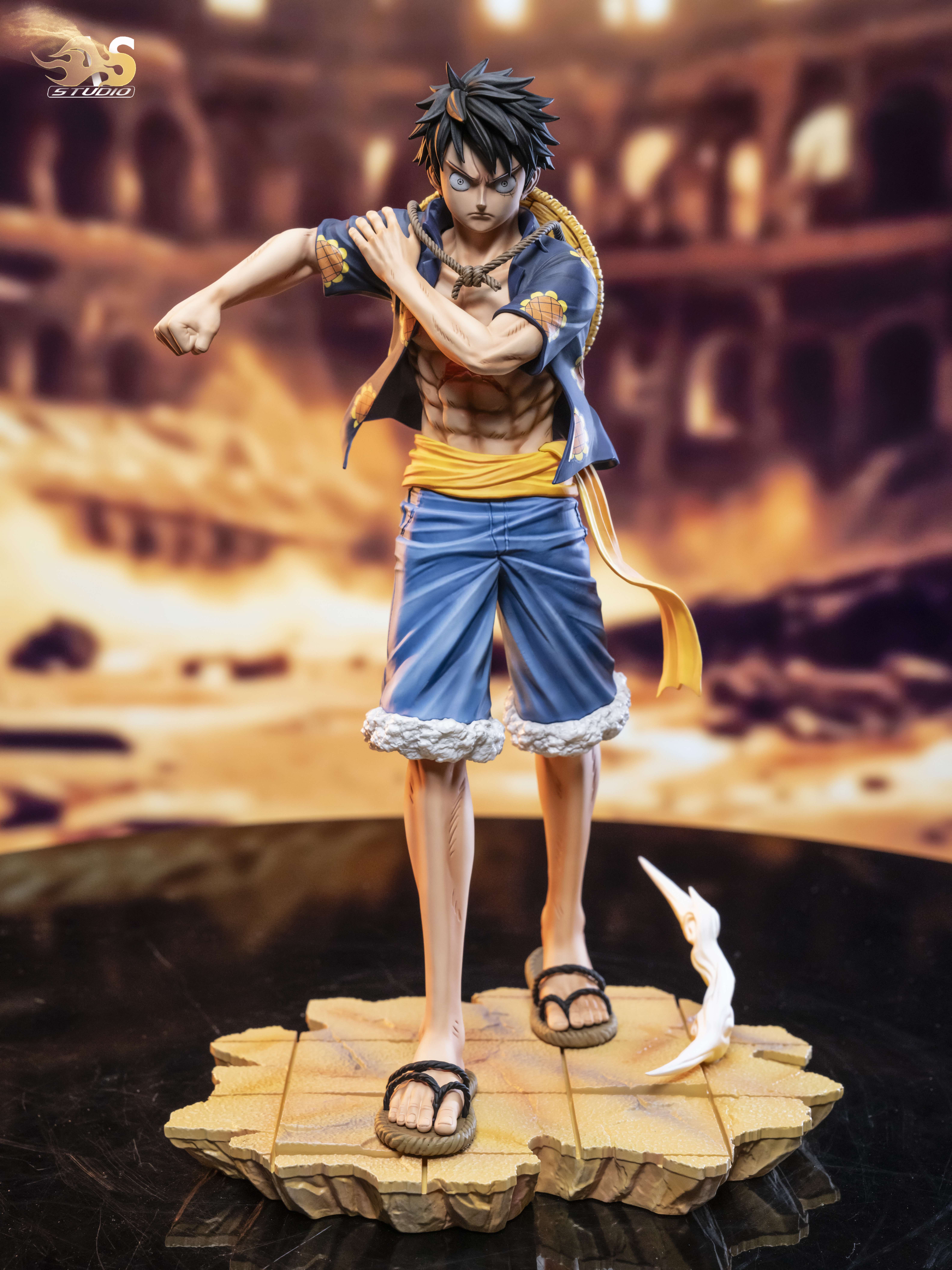 【Pre-sale】POP Scale Lucy & Monkey D. Luffy-AS Studio