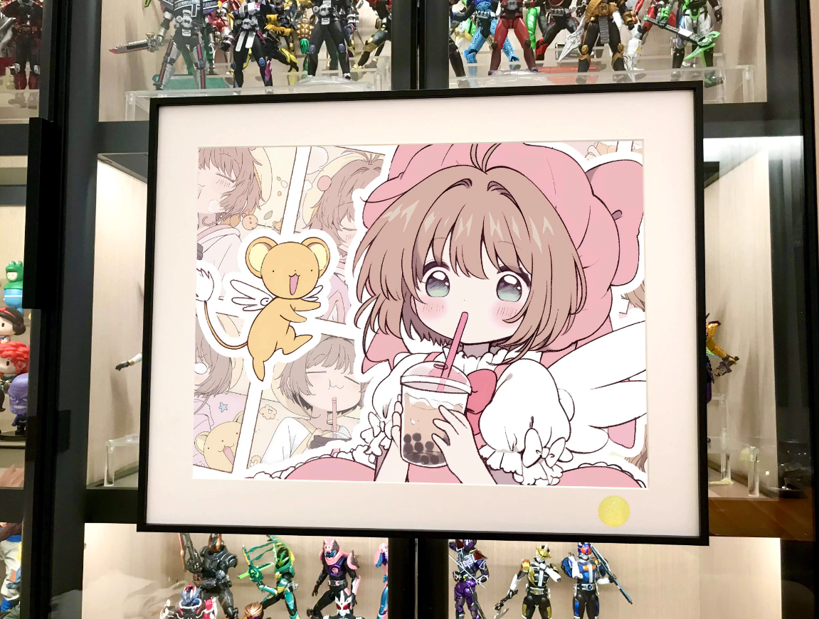 【Pre-sale】Decorative Painting of Milk Tea Sakura-Card Captor-XingKong Studio