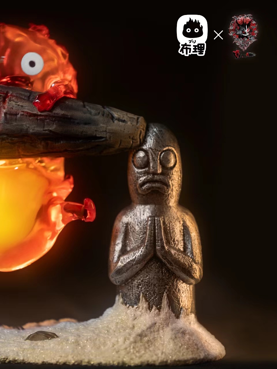 【Sold out】Fiery Heart Guardian-Calcifer Night Stand-Studio Ghibli-Buri Studio X Weare A Design