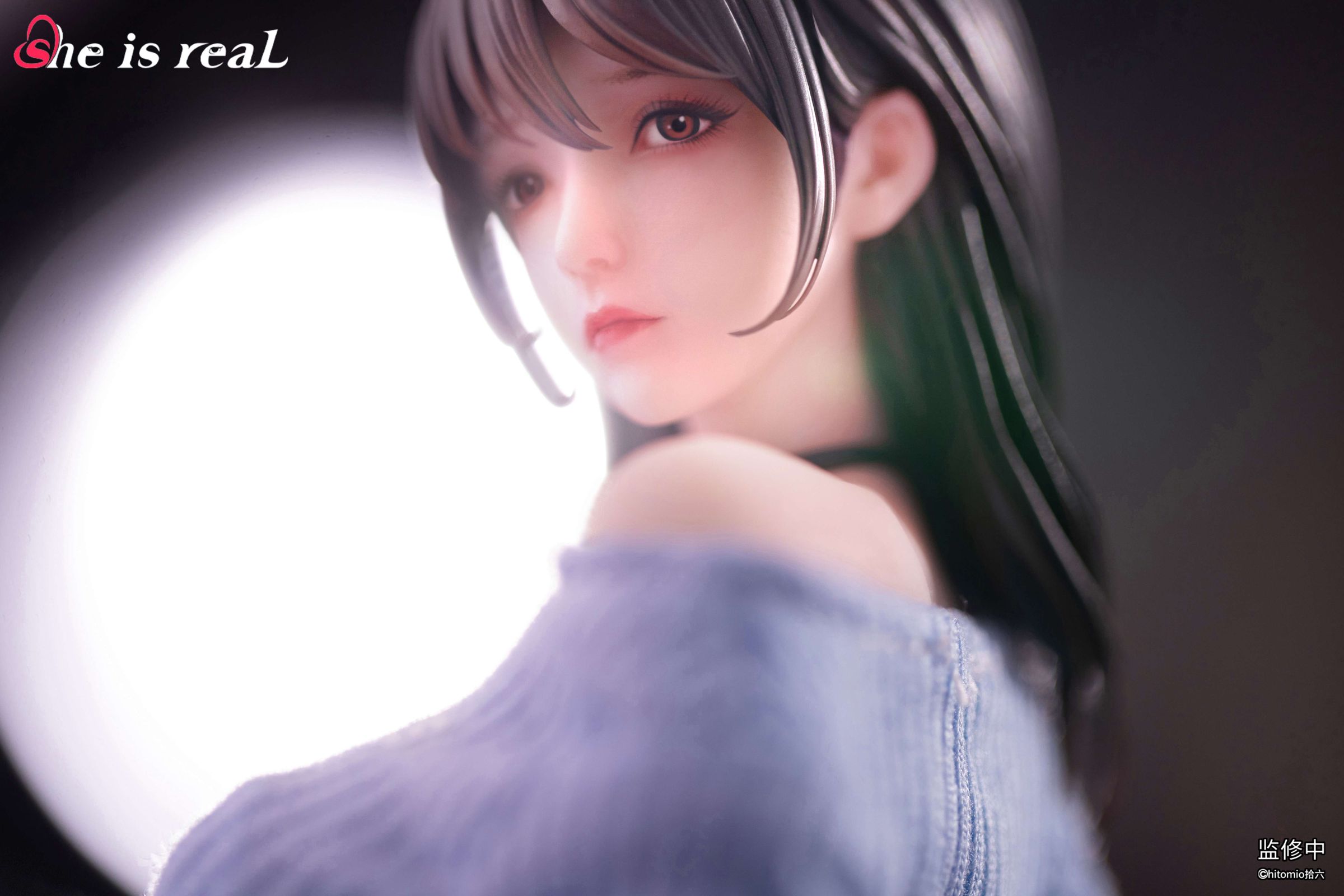 【Pre-sale】1/6 Scale Guitar Sister-Original Design-She is real Studio & Hitomio Studio