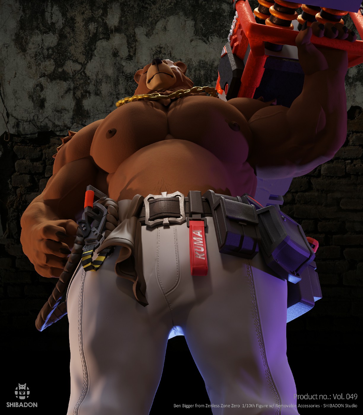 【Sold out】1/10 Scale Ben Bigger-Zenless Zone Zero-Shibadon Studio