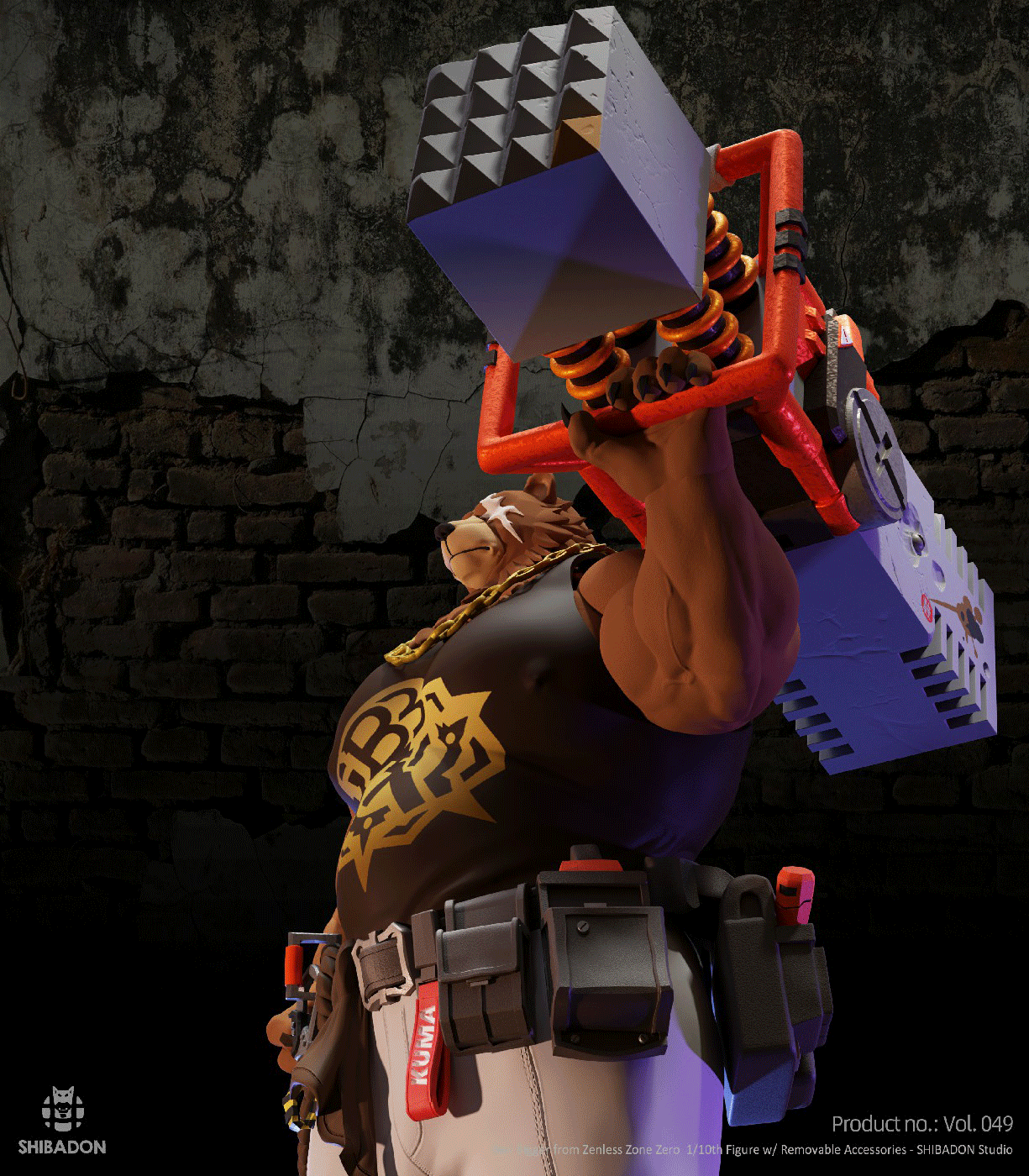 【Sold out】1/10 Scale Ben Bigger-Zenless Zone Zero-Shibadon Studio