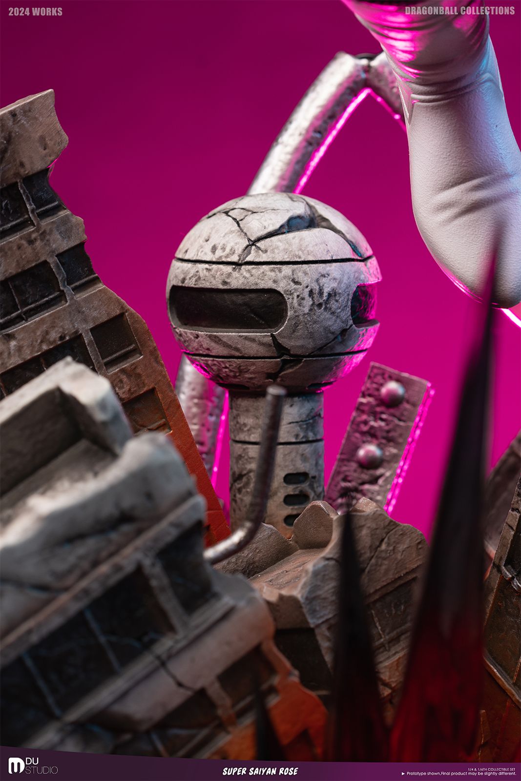 【Pre-sale】1/6 & 1/4 Scale Super Saiyan Rosé with LED-Du-Studio