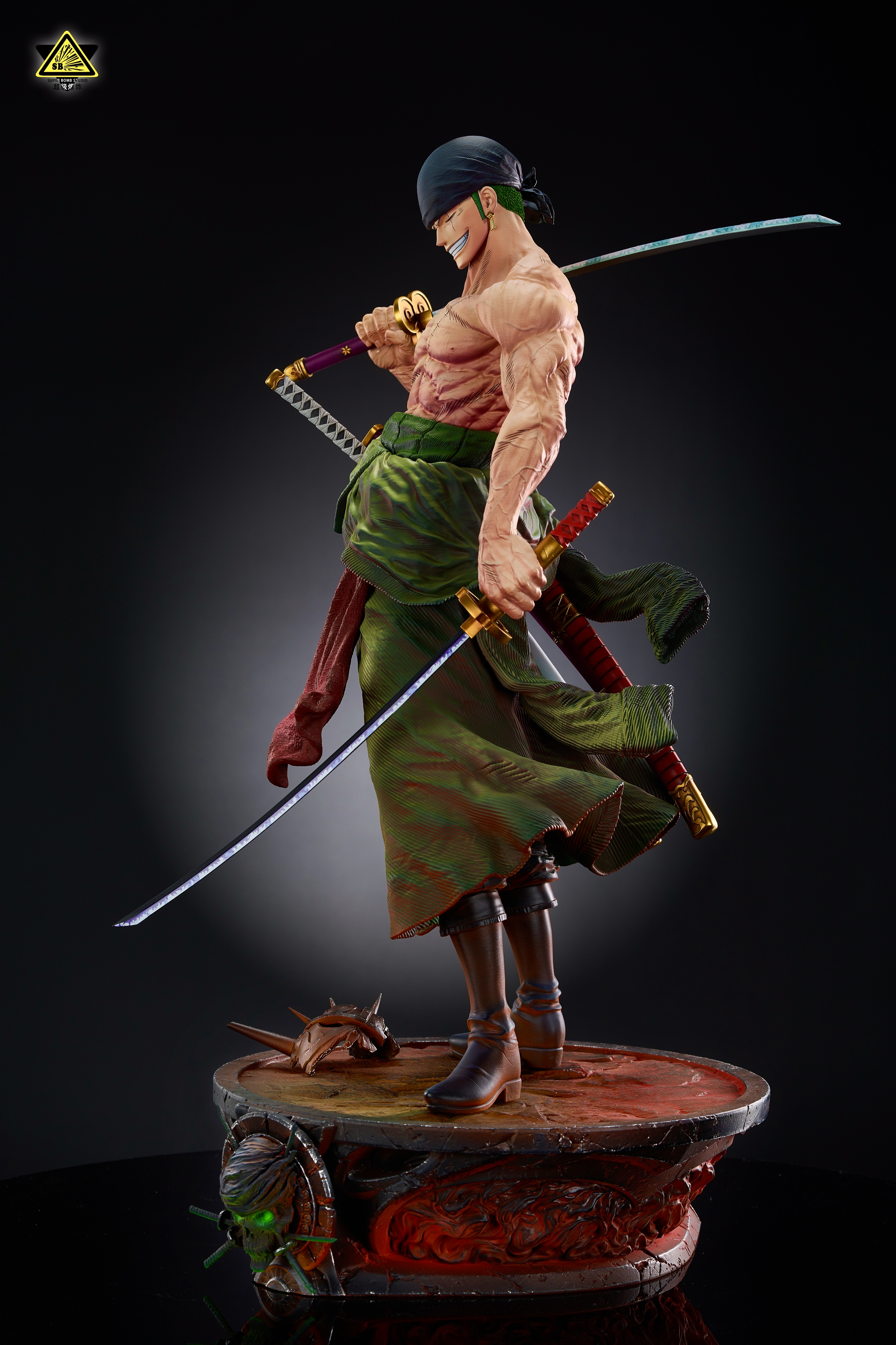 【Sold out】1/4 & POP Scale Standing Zoro-SBS（Super Bomb Studio）