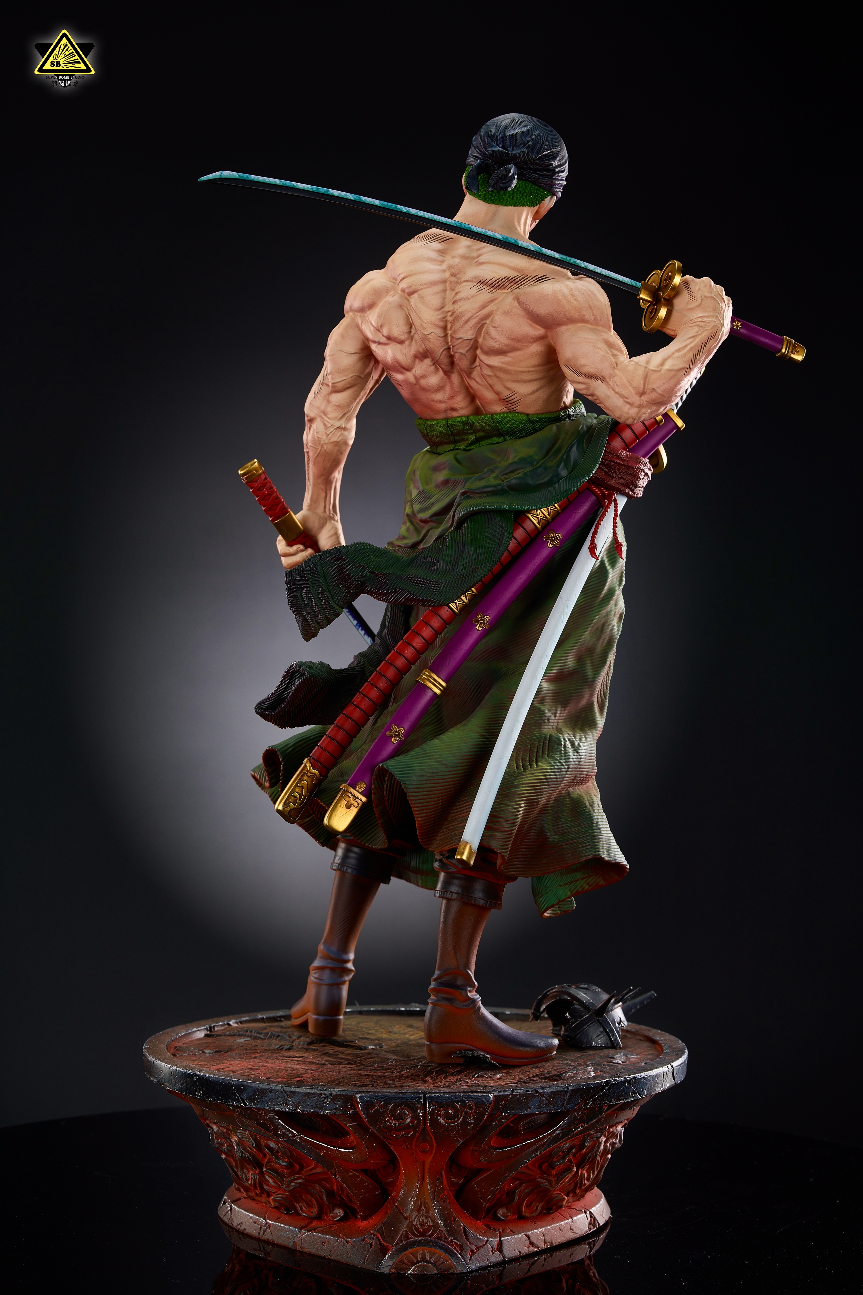 【Sold out】1/4 & POP Scale Standing Zoro-SBS（Super Bomb Studio）