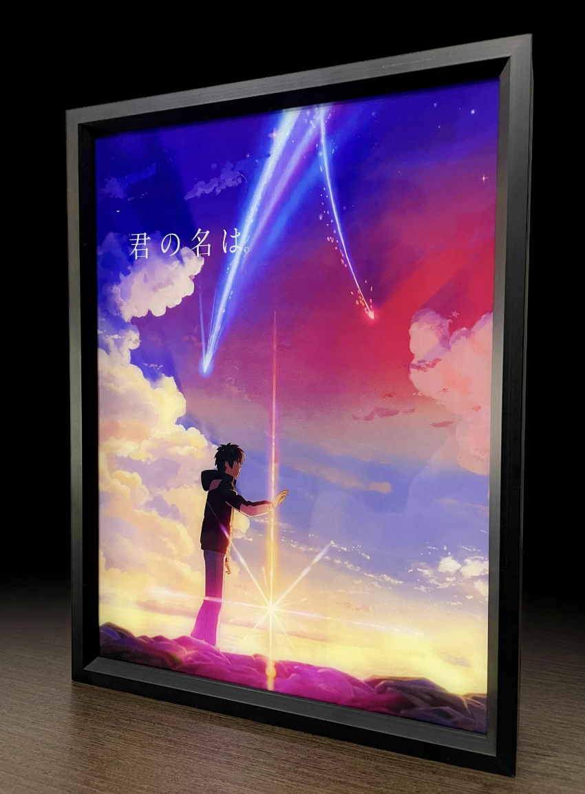 【In stock】Decorative Painting of Tachibana Taki & Miyamizu Mitsuha-Your Name-MOMO Studio