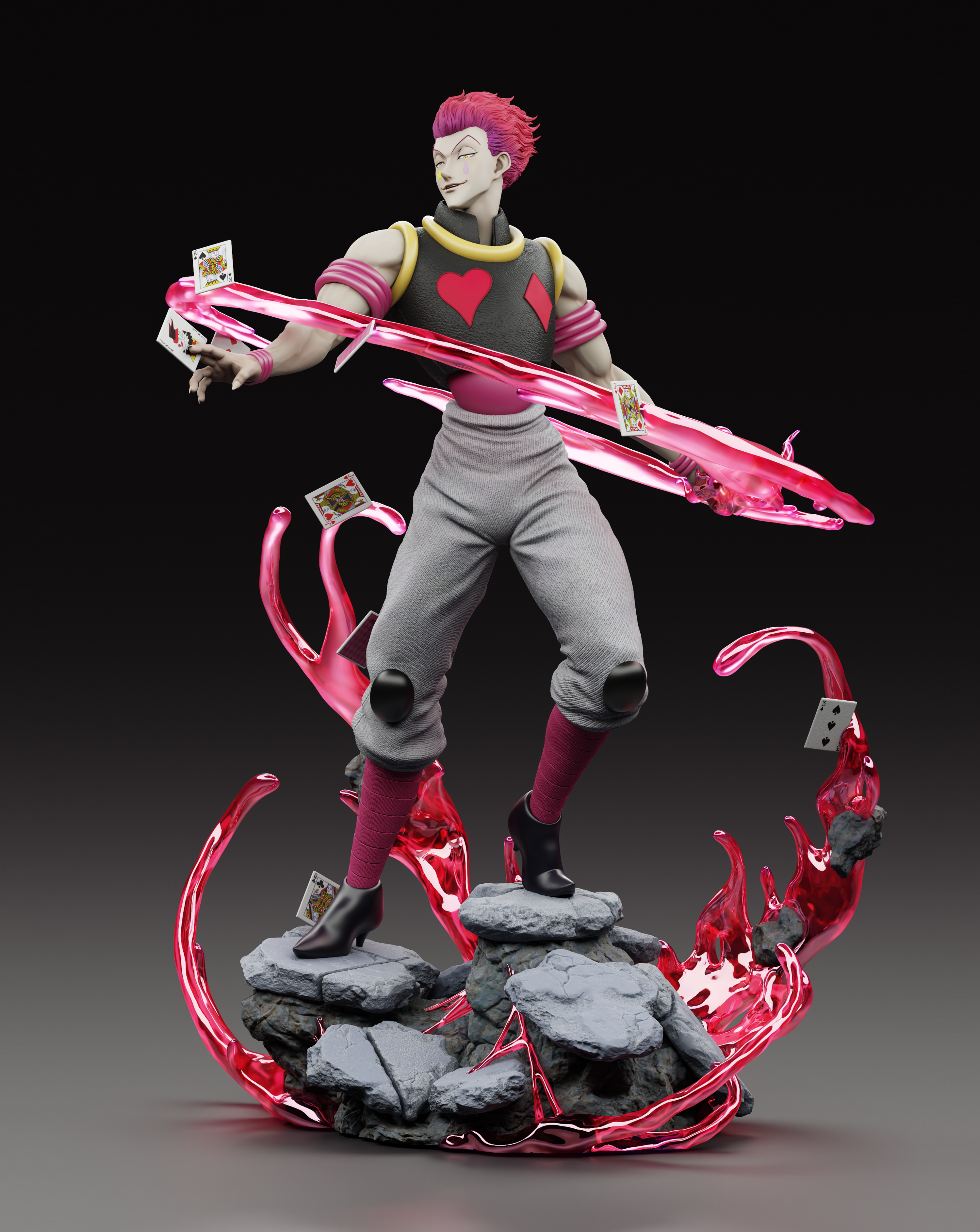 【Pre-sale】1/6 & 1/4 Scale Hisoka-HUNTER×HUNTER-Player 1 Studio