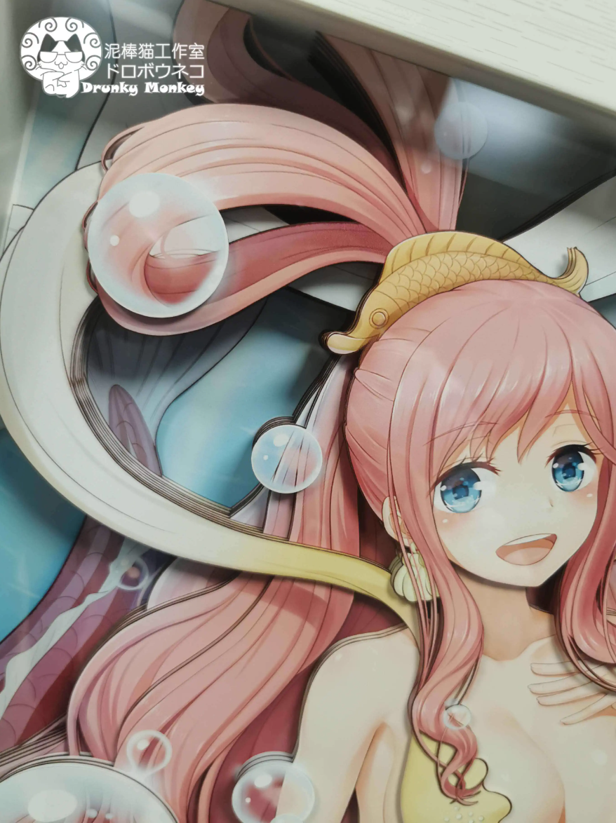 【In stock】DSMG-002 Decorative Painting of Shirahoshi-Dorobou Neko Studio