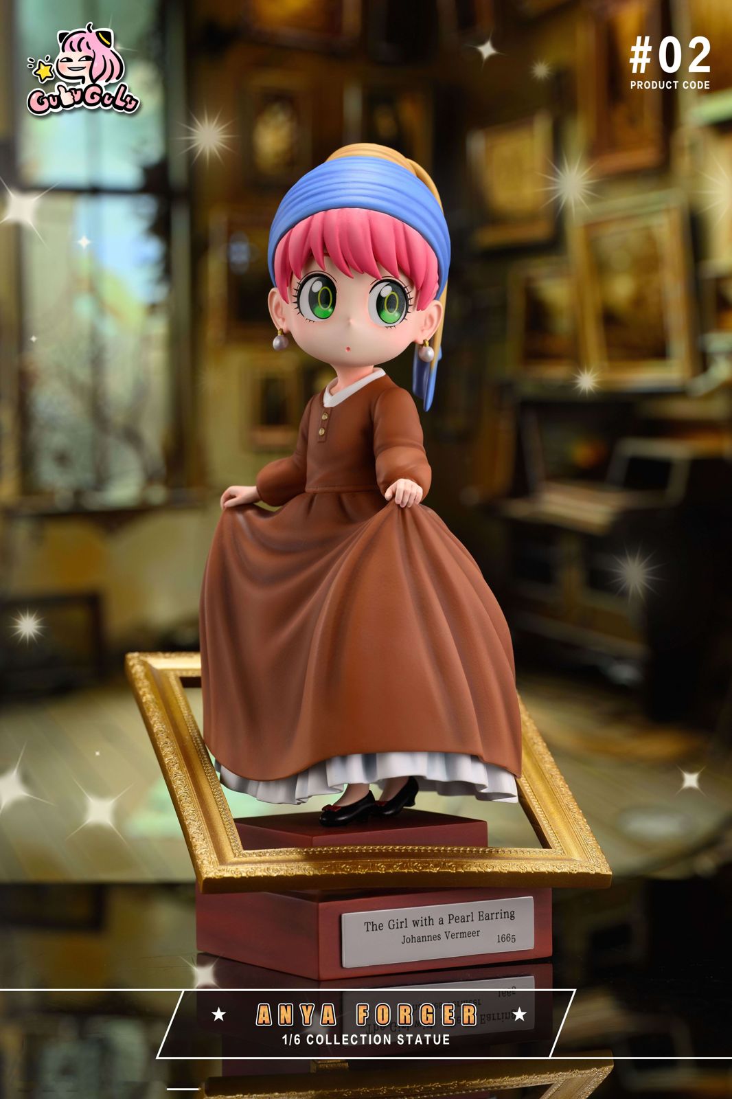 【Pre-sale】Girl With A Pearl Earring Cosplay Anya Forger-GULUGULU Studio