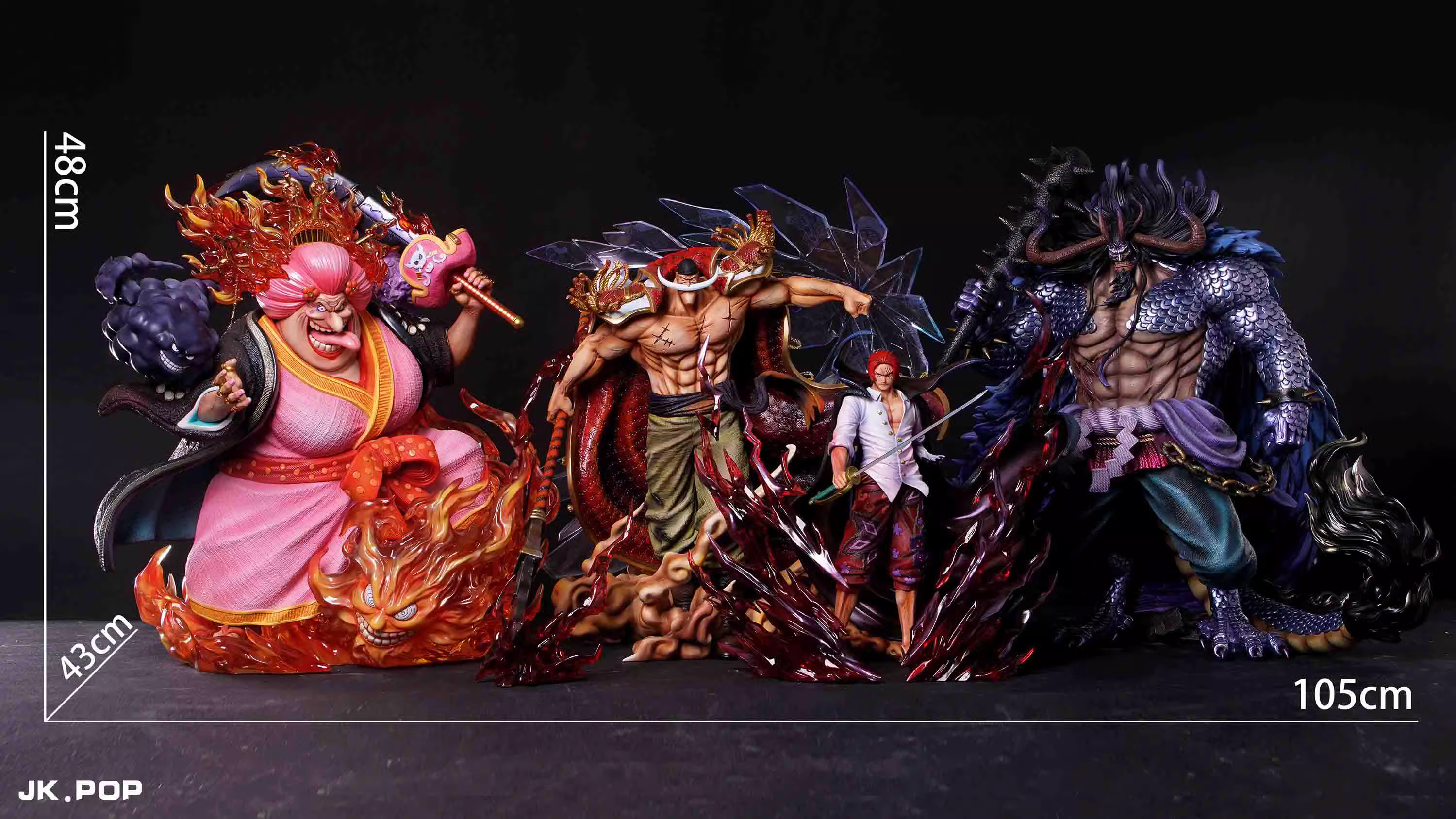 【Pre-sale】POP-30-A Standing Red-haired Shanks-JK Studio