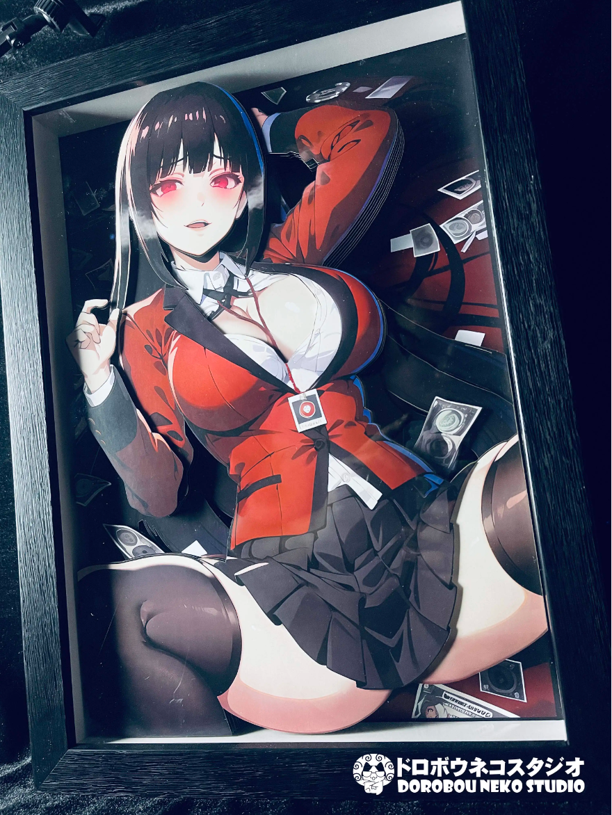 【In stock】DSMG-099 Decorative Painting of Jabami Yumeko-賭ケグルイ-Dorobou Neko Studio