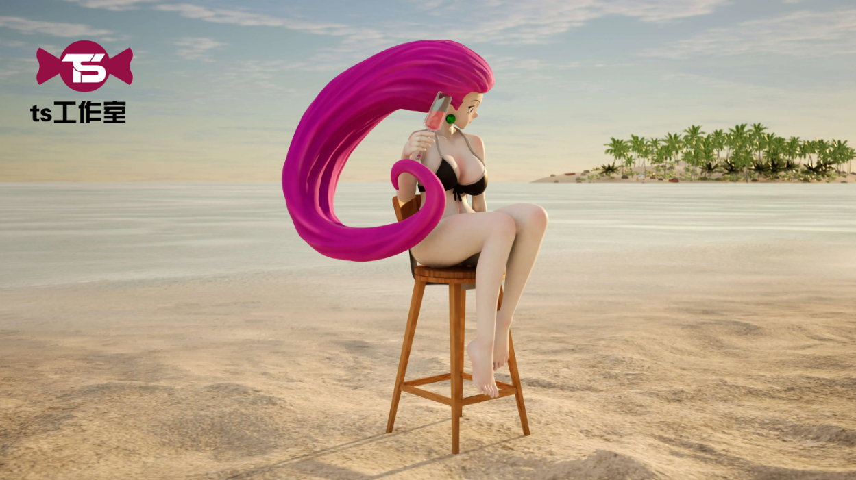 【Pre-sale】1/20 Scale Sand Jessie-Pokemon-TS Studio