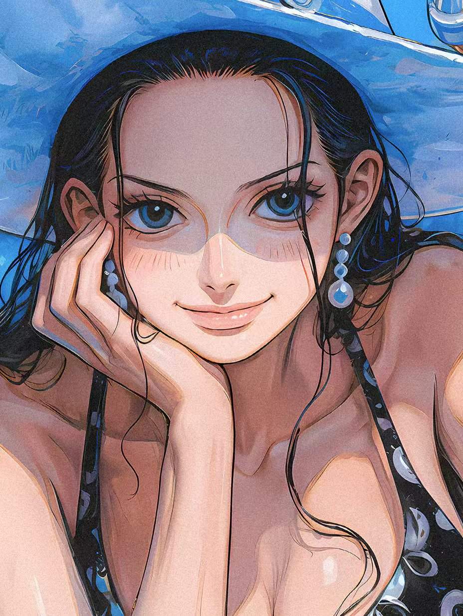 【Pre-sale】Decorative Painting of Swimming Suit Ver. Nico Robin-XingKong Studio