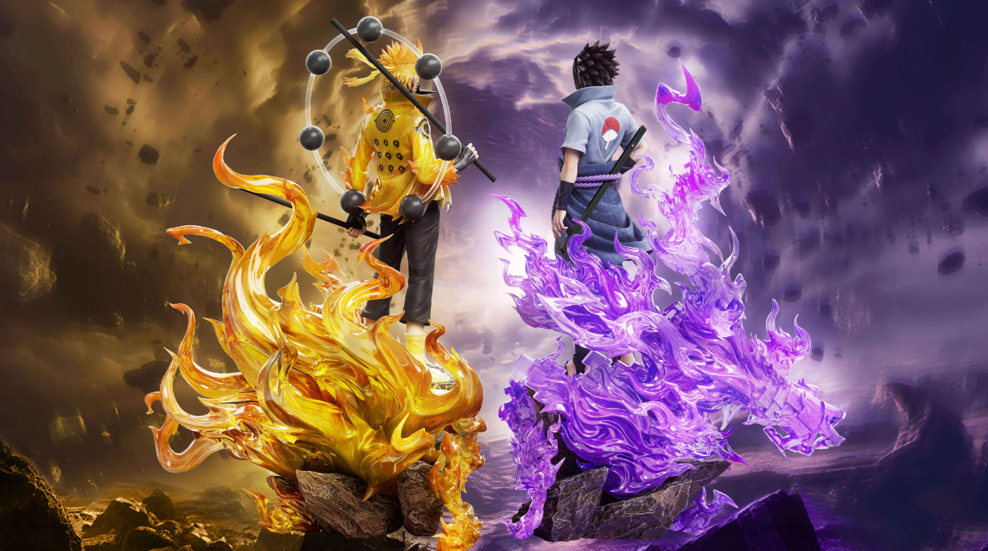【Pre-sale】1/6 Scale Naruto & Sasuke-QiYuan Studio
