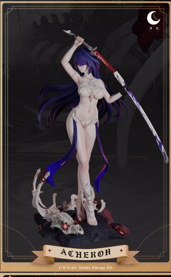 【Pre-sale】1/6 Scale Acheron-Honkai: Star Rail-MoonLight Studio