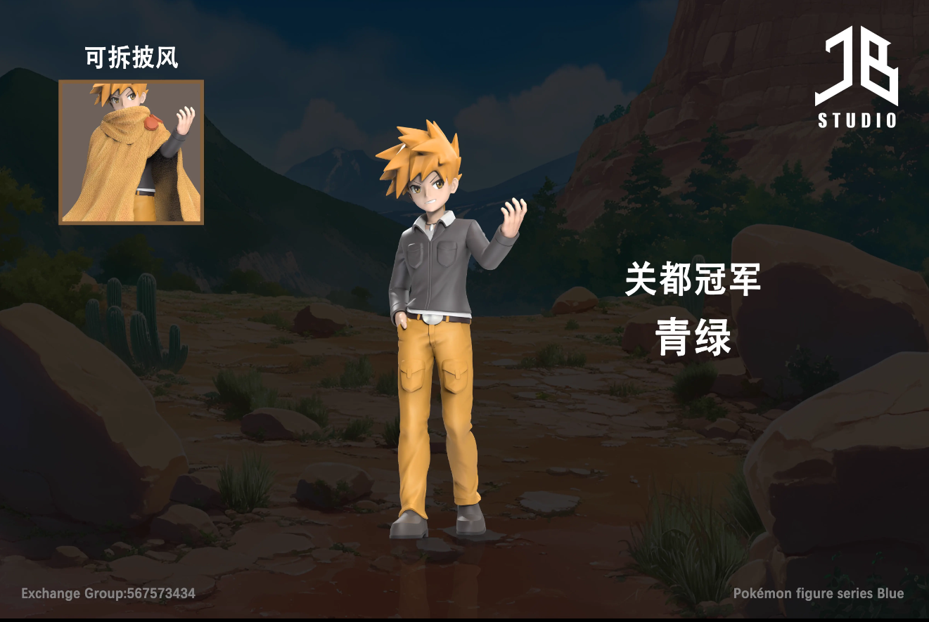 【Pre-sale】1/20 Scale Blue-Pokemon-JB Studio