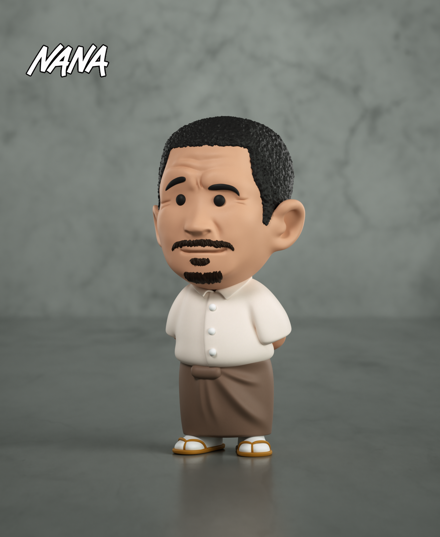 【Pre-sale】Q Version Uncle Cai-Escape From the Trilateral Slopes-NANA Studio