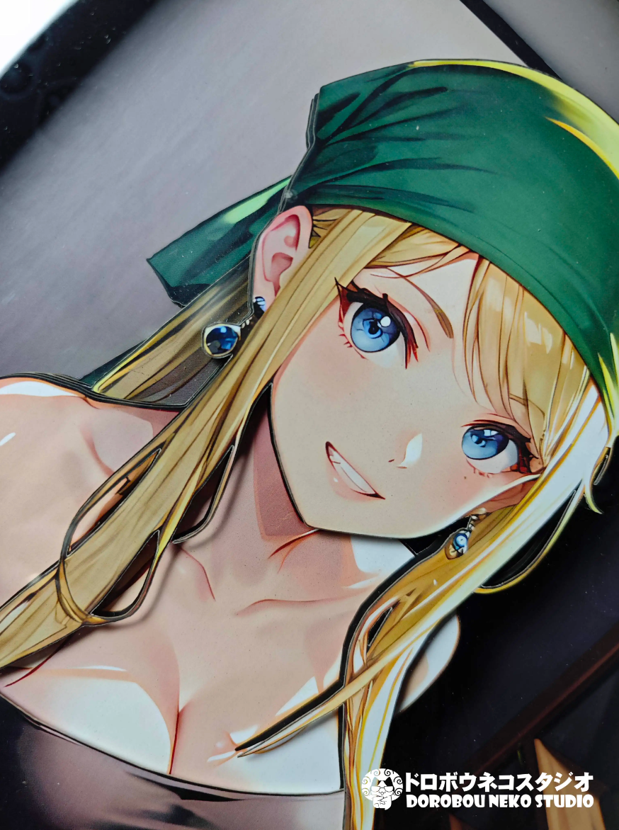 【In stock】DSMG-108 Decorative Painting of Winry Rockbell-Fullmetal Alchemist-Dorobou Neko Studio