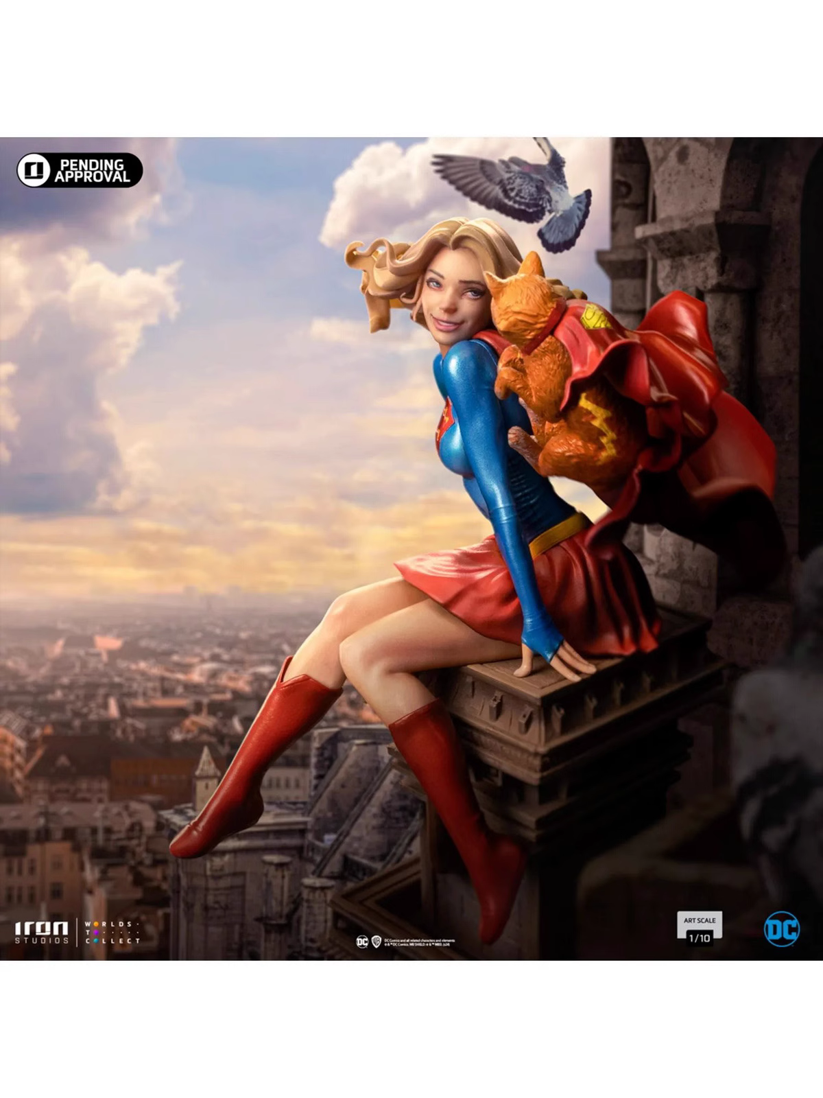 【Pre-sale】1/10 DCCDCG95023-10 Scale Supergirl-Other Series-Iron Studio