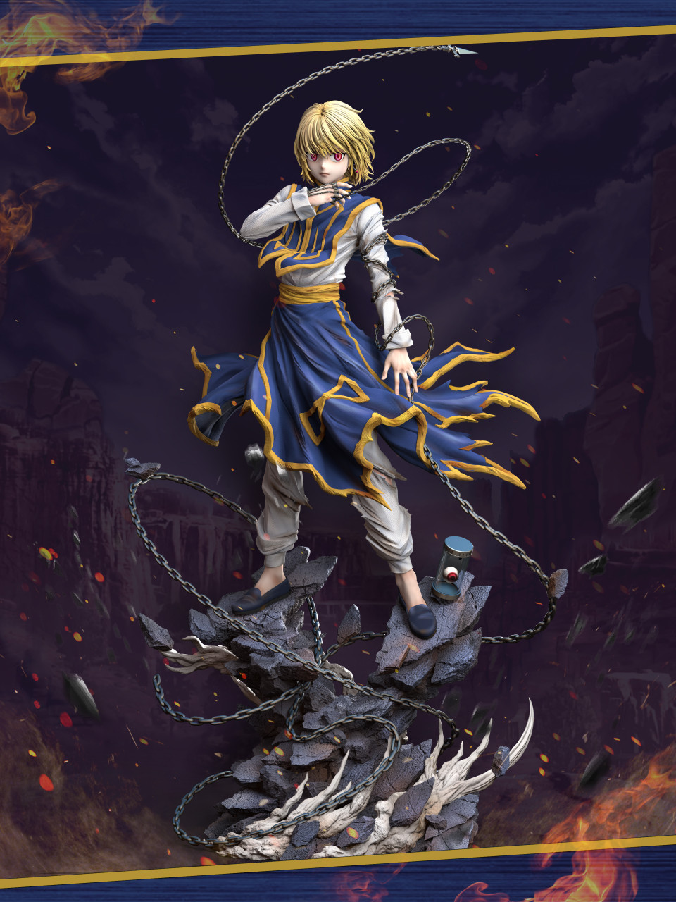 【Sold out】1/6 & 1/4 Scale Kurapika-HUNTER×HUNTER-Hunter Fan Studio