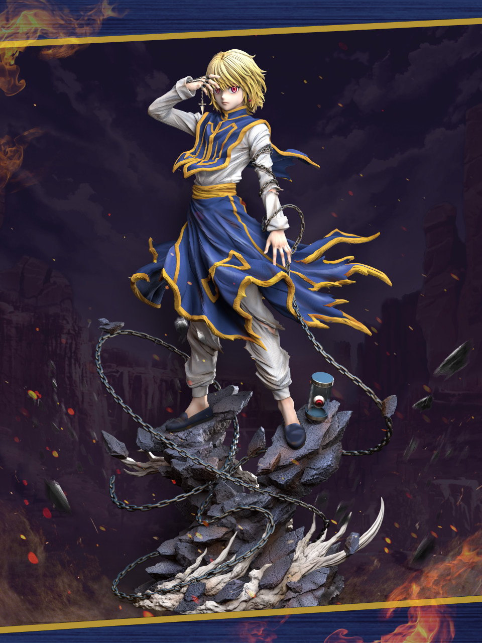 【Sold out】1/6 & 1/4 Scale Kurapika-HUNTER×HUNTER-Hunter Fan Studio