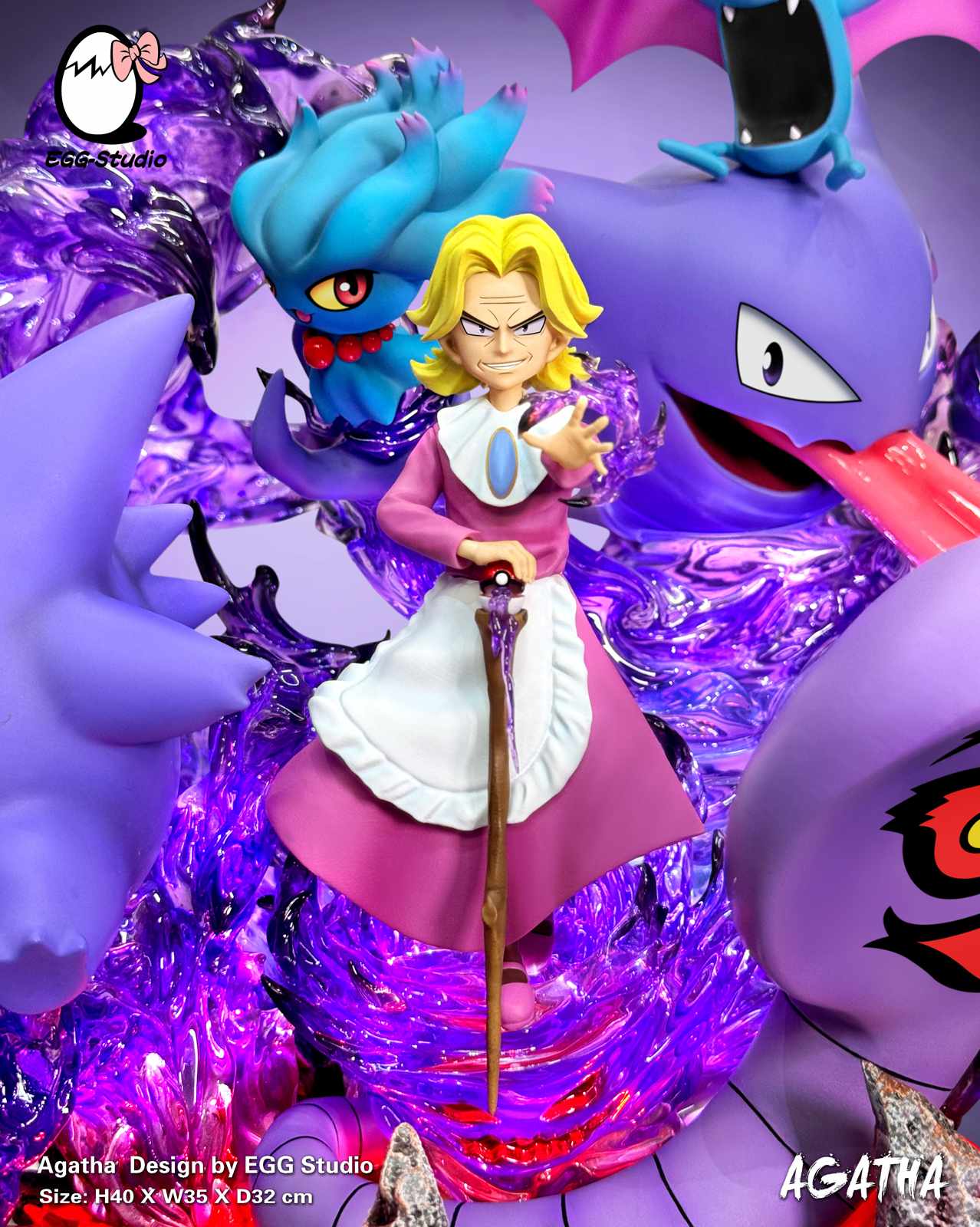 【Pre-sale】Ghost Type Elite Four Agatha with LED-Pokemon-EGGS Studio