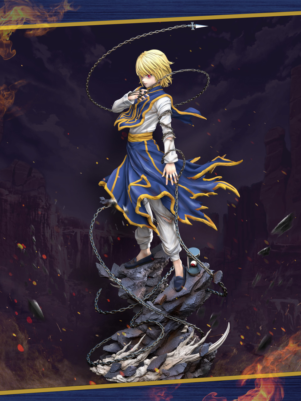 【Sold out】1/6 & 1/4 Scale Kurapika-HUNTER×HUNTER-Hunter Fan Studio