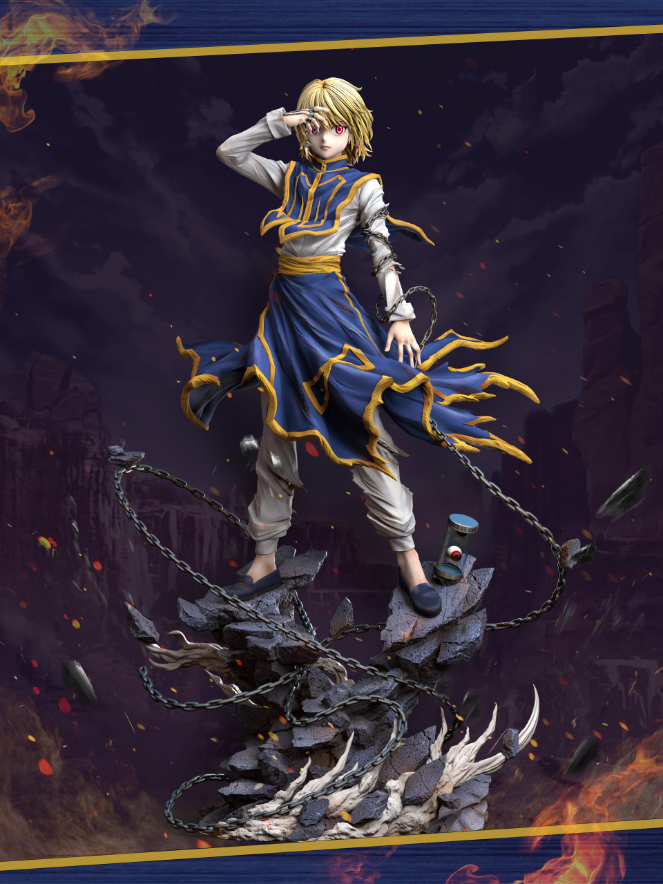 【Sold out】1/6 & 1/4 Scale Kurapika-HUNTER×HUNTER-Hunter Fan Studio