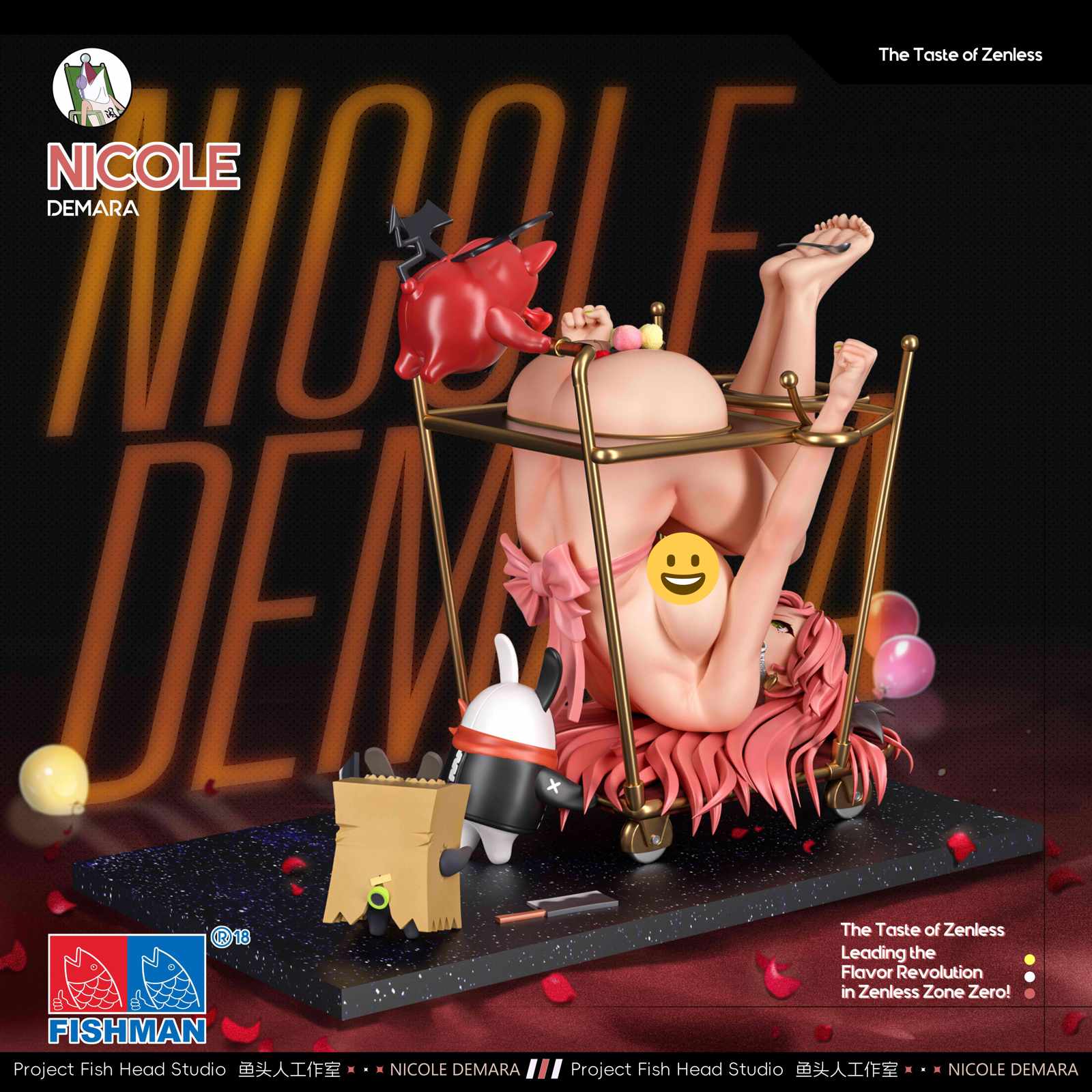 【Pre-sale】Nicole Demara-Zenless Zone Zero-Fish Head Studio