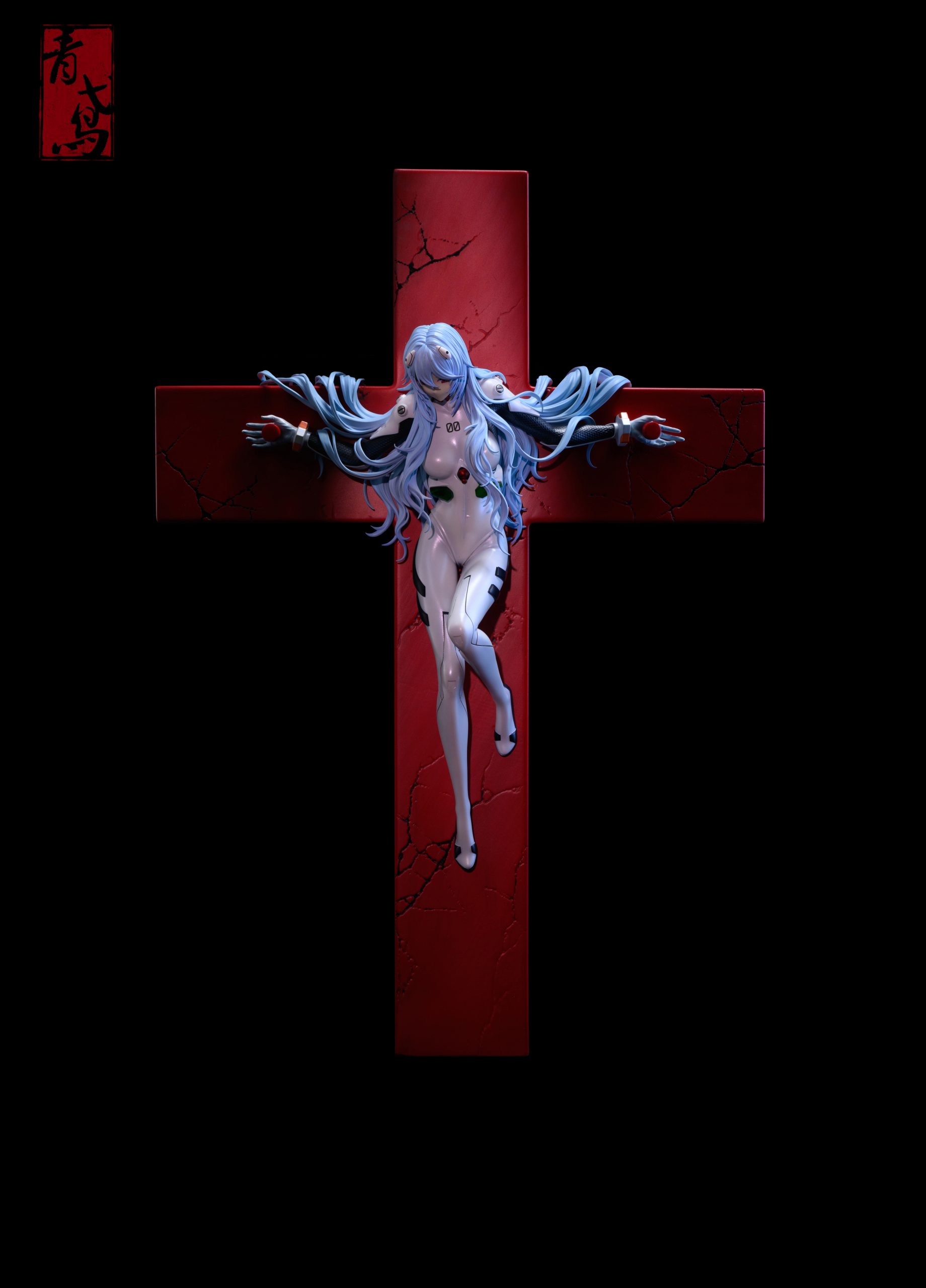 【Pre-sale】1/6 Scale Artist Collaboration Model Ayanami Rei-EVA-Qing Yuan Studio