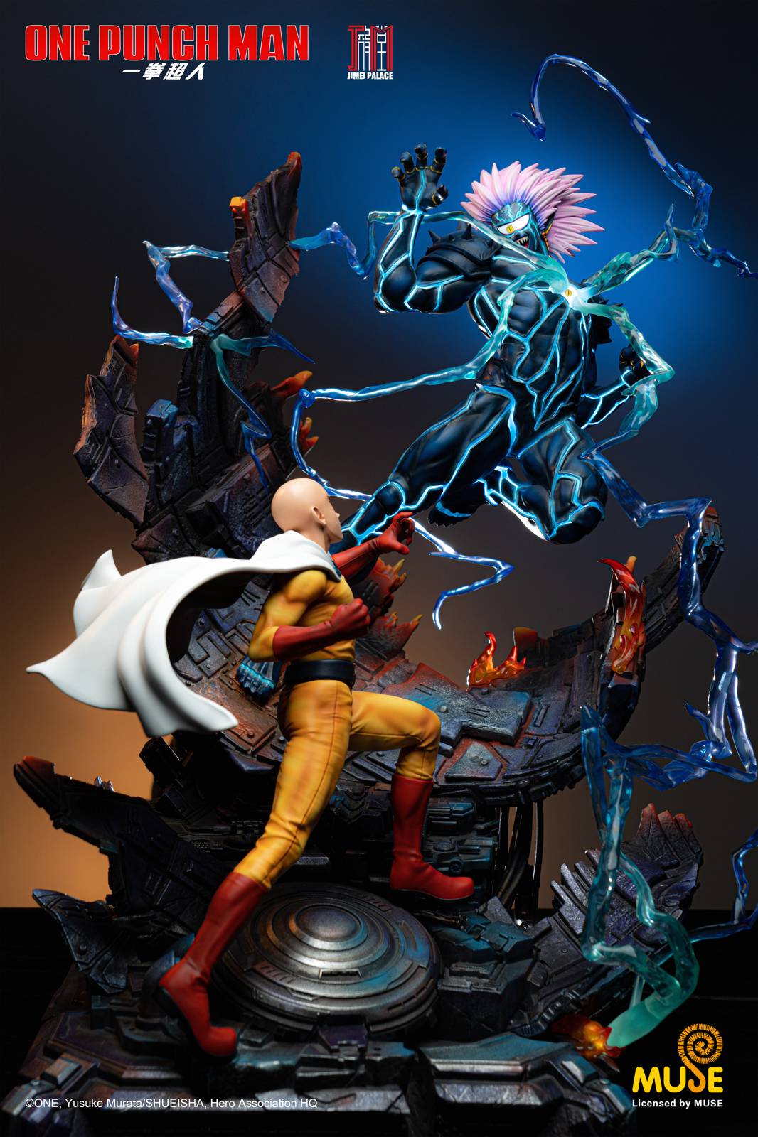 【Pre-sale】Licensed Saitama VS Boros with LED–JM Palace Studio