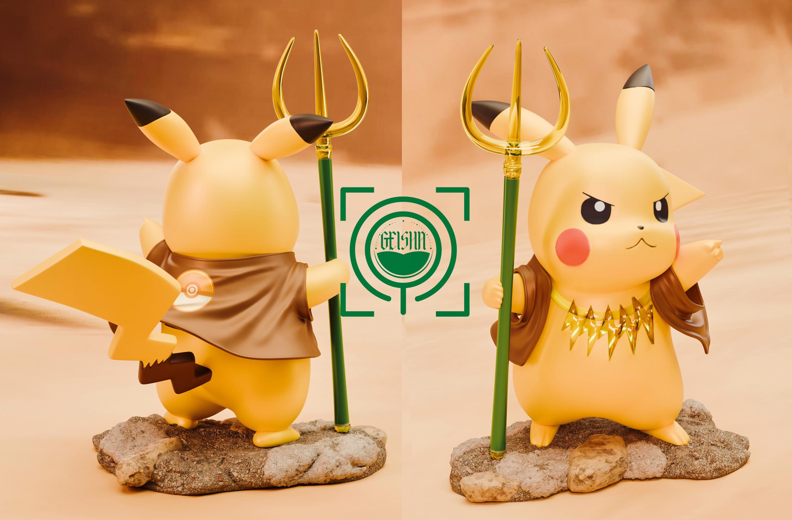 【Pre-sale】Yellow Wind Sage Pikachu-Pokemon-GEISHA Studio