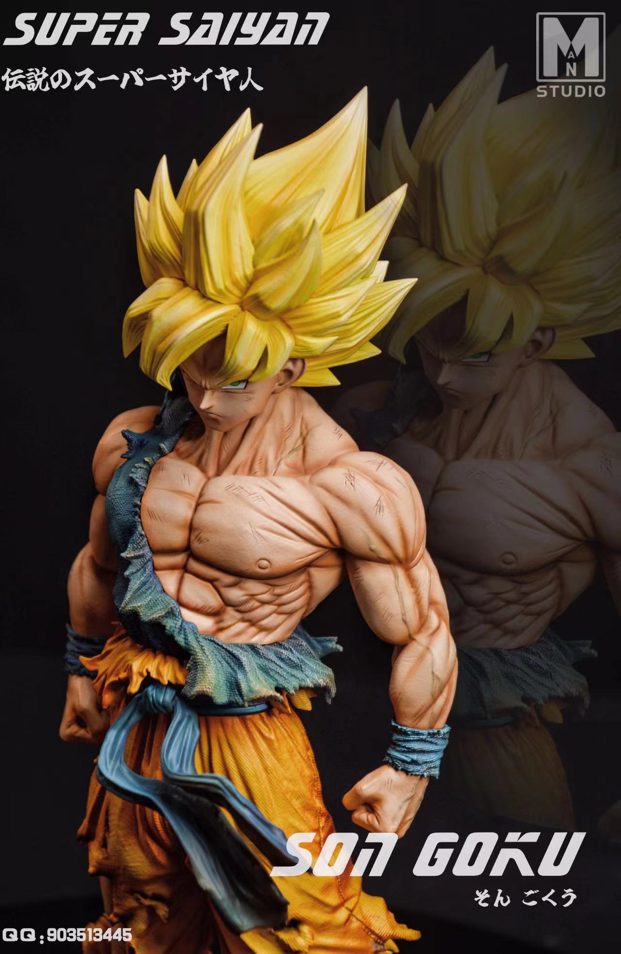 【Pre-sale】1/6 Scale Son Goku Wireless Charger-MAN STUDIO