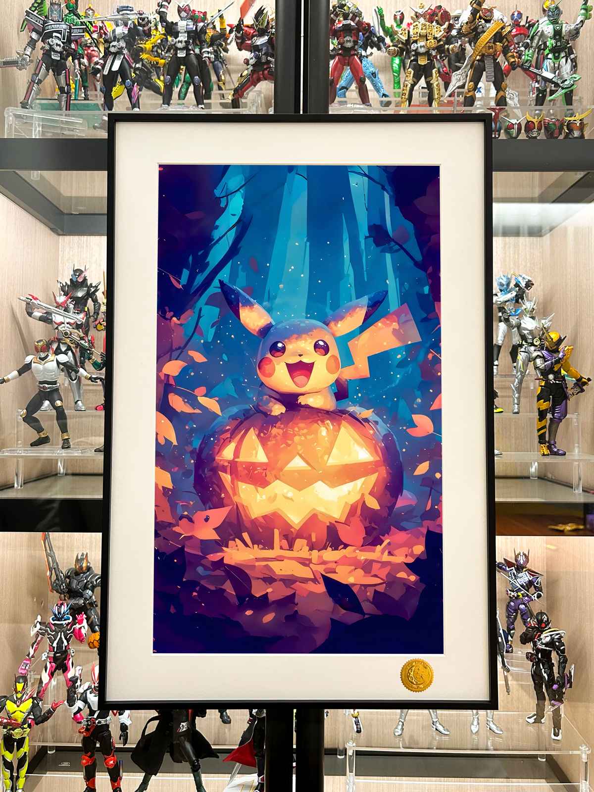 【Pre-sale】Decorative Painting of Halloween Pikachu–Pokemon–Xingkong Studio